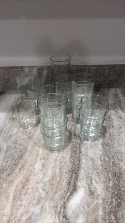 Glass cups