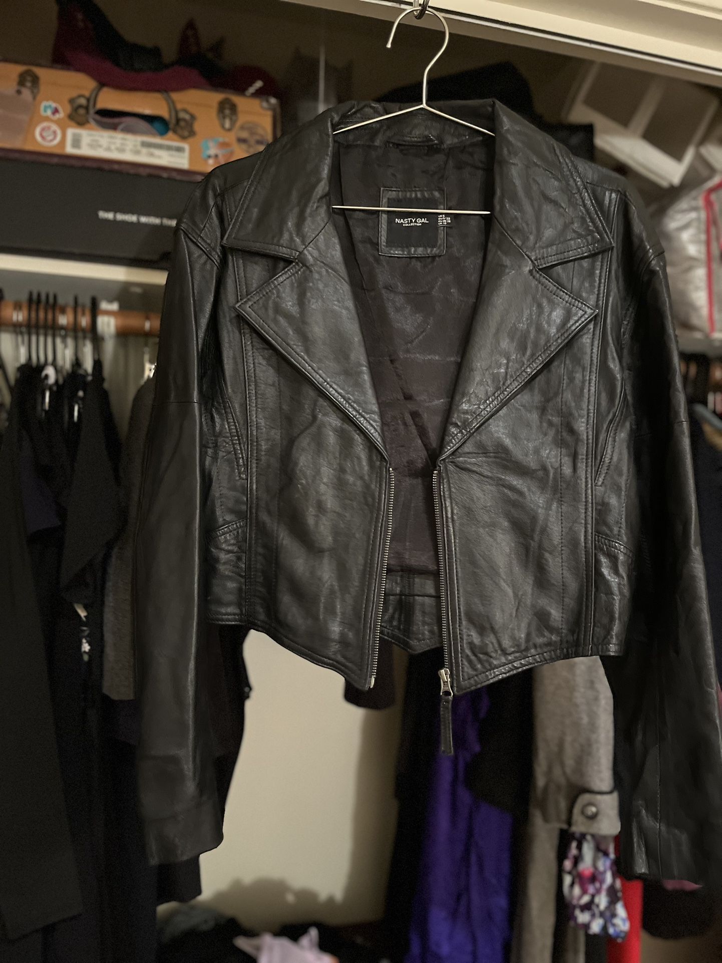 Nasty Gal Leather Jacket