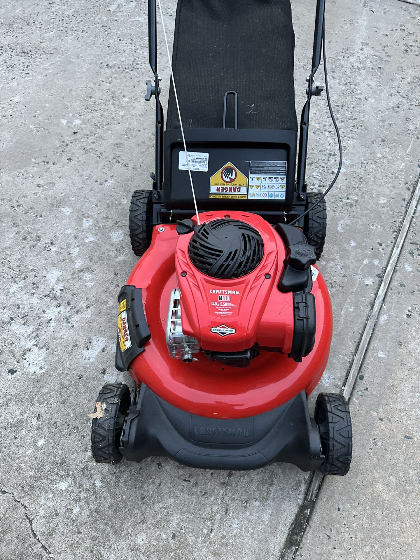 Craftsman M110 Craftsman Electric Mulching Lawn Mower Parts