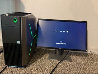 Alienware Aurora R7 Gaming PC + Dell SE2417HG 24” Gaming Monitor Bundle