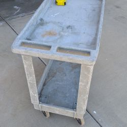 Heavy Duty Shop Cart On Wheels