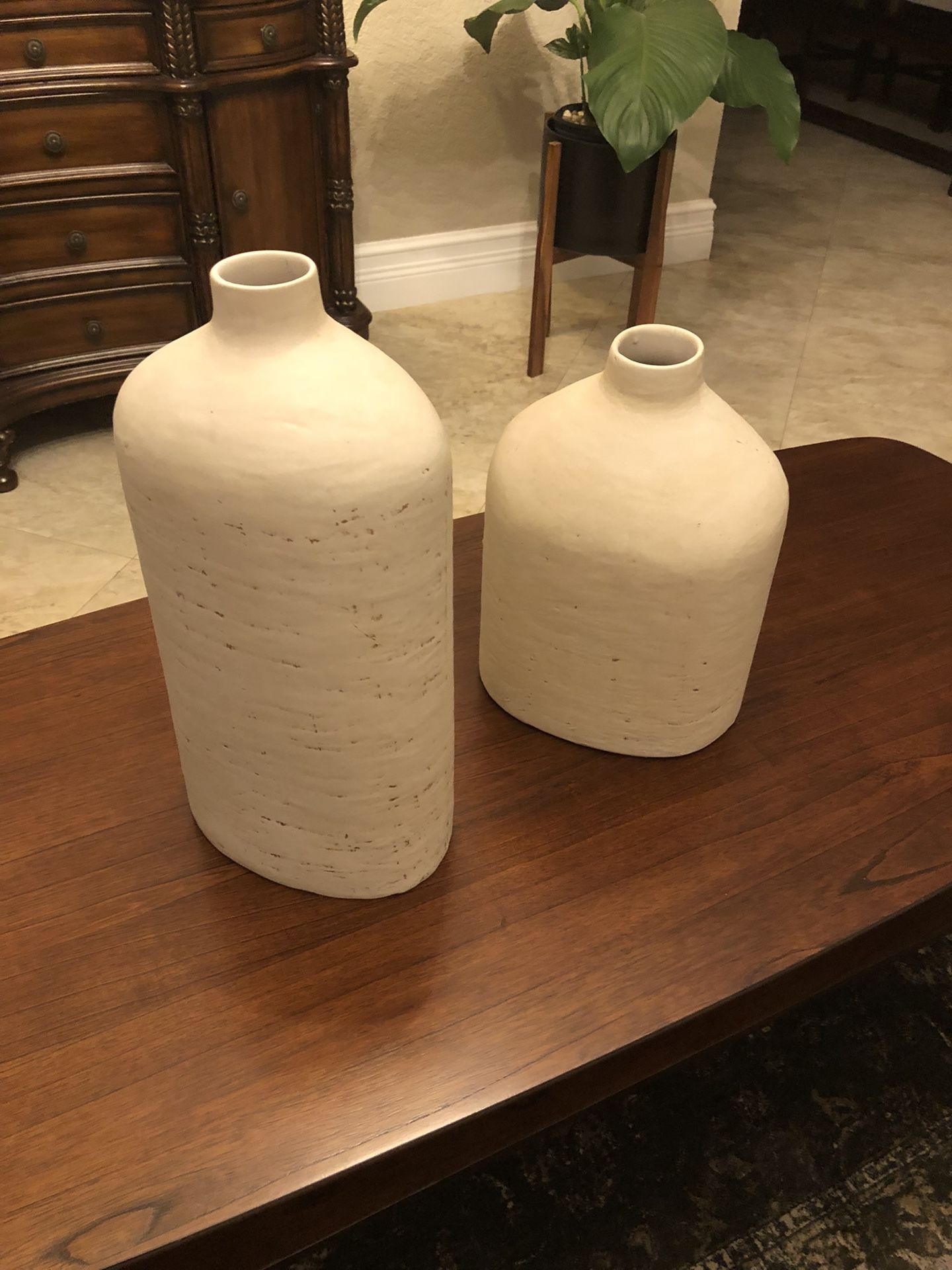 Magnolia Hearth & Hand Distressed ceramic Vases