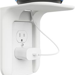New Outlet Shelf Wall Holder, Bathroom Shelf up to 10lbs