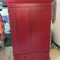 Armoire Cabinet Hutch with TV Mount