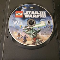 Nintendo Wii Lego Star Wars Episode III 3 Videogame