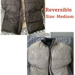 UGG Oversized Reversible Puffer Vest Size medium 
