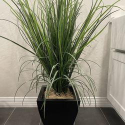 Artificial Grass Plant With Pot