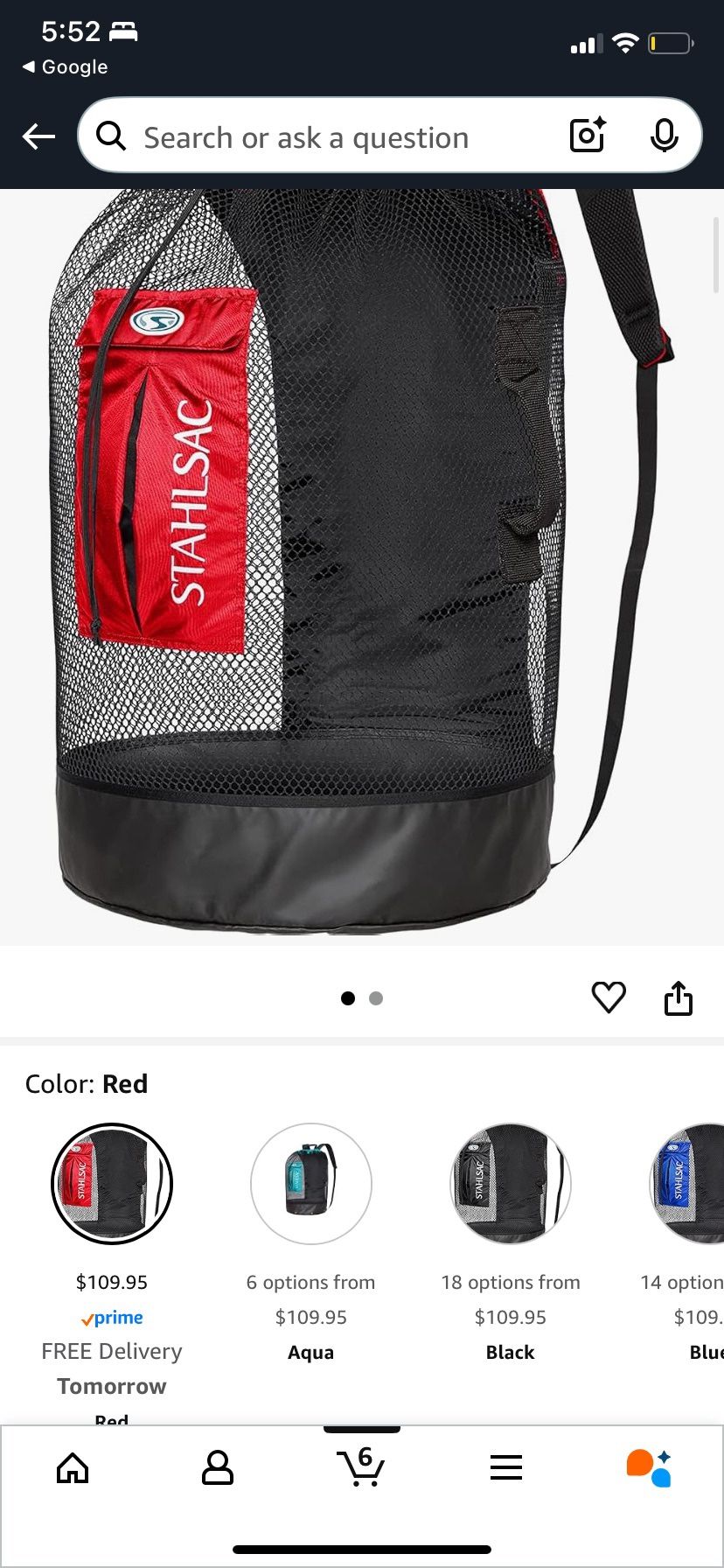 Mesh Backpack dive Gear
