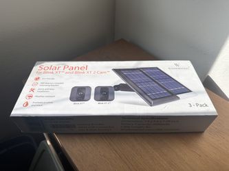 Wasserstein Solar Panels 3-Pack for Blink XT / XT2 — NEW in Box