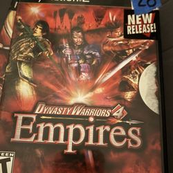 Dynasty Warriors Empires 4 Ps2 