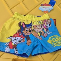 New Paw Patrol Swim Shorts 12 Months