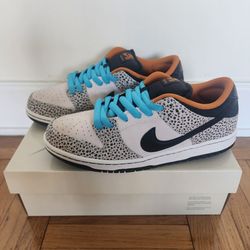 NEW - Nike SB Dunk Low X Electric Pack Olympic Safari