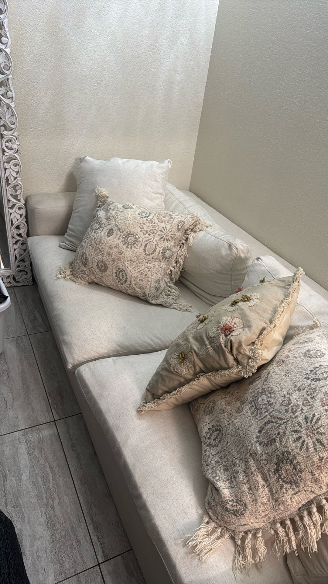 Long Deep  Couch 