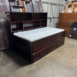 Twin Captain Bed $330