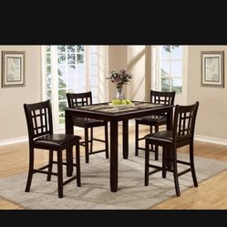 5pc DINNING TABLE $650 NEW