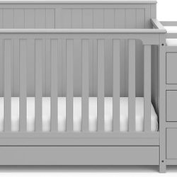Crib With Changing Table