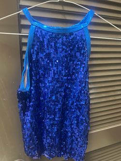 Sequin dance top