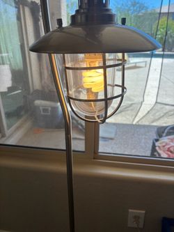 Industrial Cage Floor Lamp