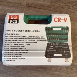 Socket Tool Set 1/4 Inch 