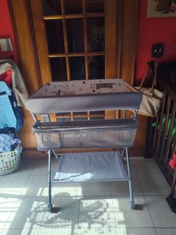 Baby Changing Table with Wheels