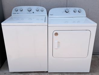 Washer and dryer whirpool electric