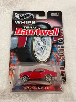 HotWheels WHIPS (TEAM Baurtwell) ‘70 CHEVELLE