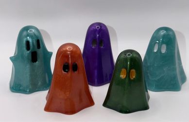 Handmade Epoxy Resin Ghost