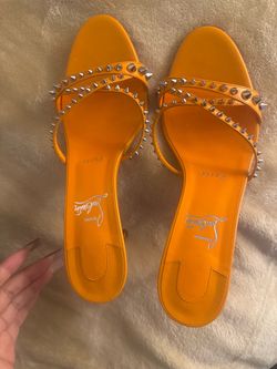 Authentic red bottoms