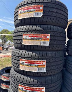 235/45/18 Arroyo Selling a set of new tires with a 50,000-mile warranty ✅🤩