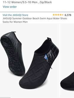 JIASUQI Summer Outdoor Beach Swim Aqua Water Shoes 