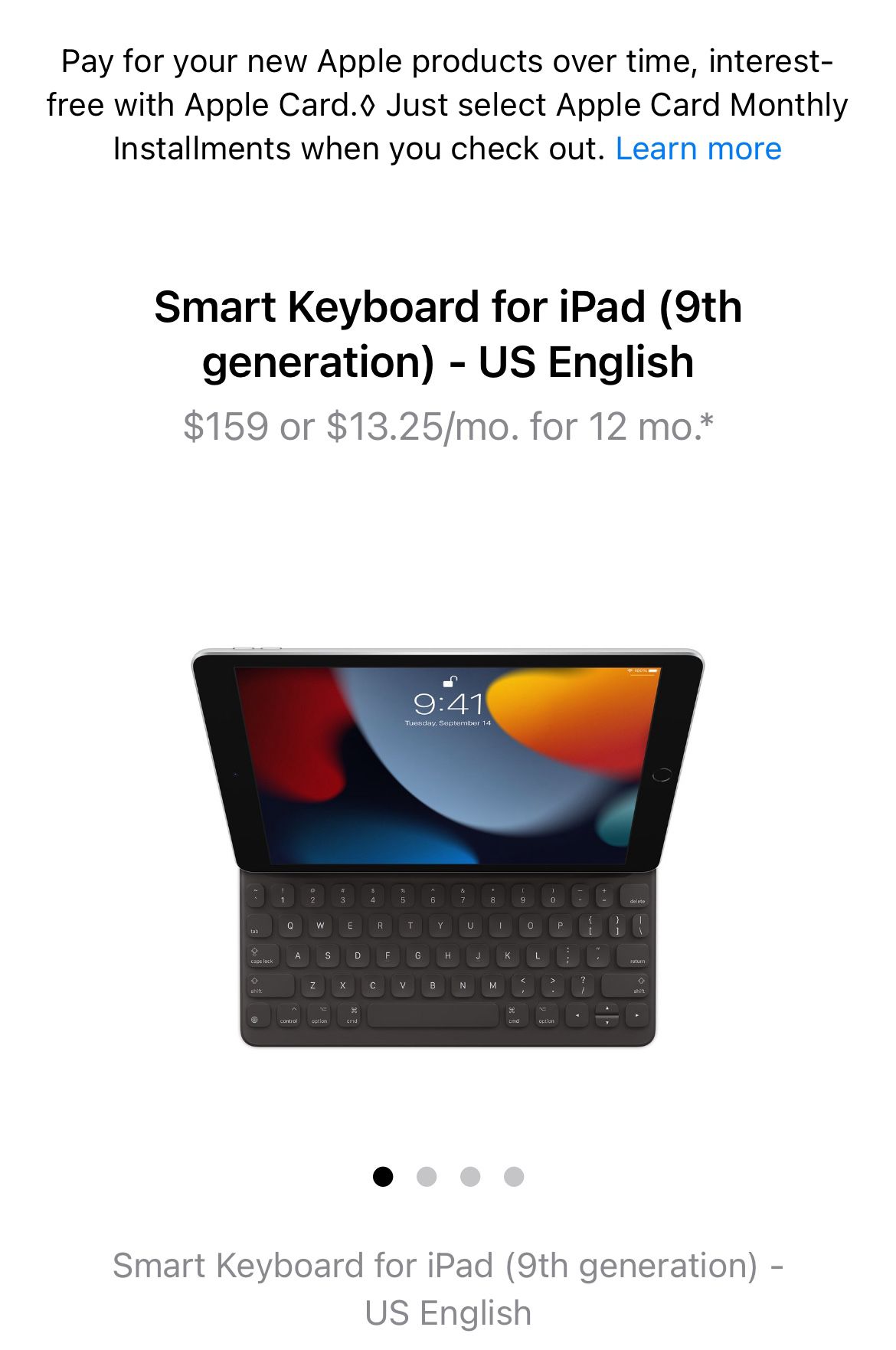 Smart Keyboard for iPad 