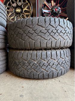 275/55R20 - PAIR - USED TIRES - ALL TERRAIN OFFROAD
