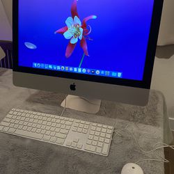 2013 Apple iMac 21.5-inch All In One 16Gb Ram 2.7ghz 1tb Hdd. Wired Apple Keyboard And Mouse 