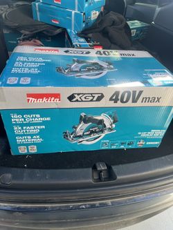Makita 40V Max XGT Brushless Rear Handle 10-1/4 in. Circular Saw Kit, AWS Capable (4.0Ah)