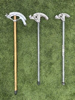 EMT Conduit Bender Set (3) – Ideal & Gardner Bender w/ Handles