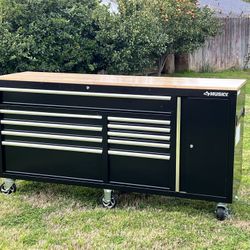 HUSKY - Standard Duty 72 in. W x 20 in. D 10-Drawer 