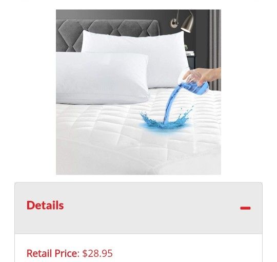 New! Waterproof Mattress Protector