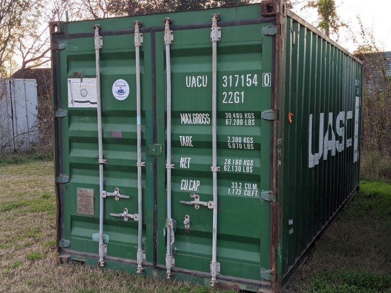 20ft Wind & Water Tight Shipping Containers For Sale