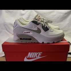 Nike Air Max 90 FB 9657-200 Phantom/Olive/White. New In Box . Size 12