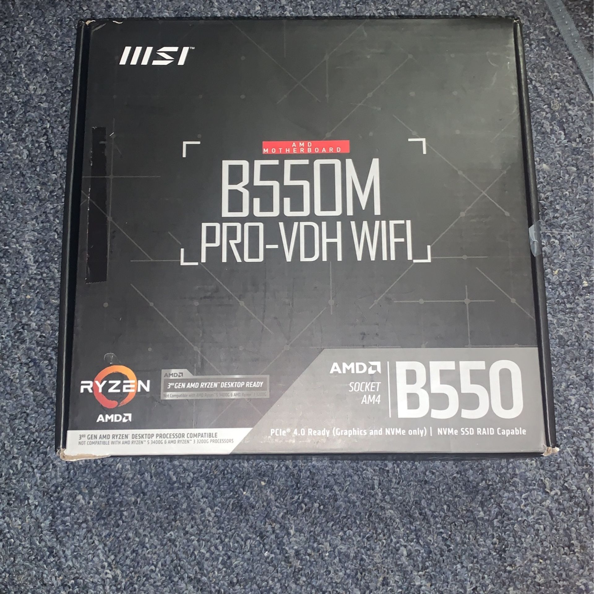B550M PRO-VDH WI-FI