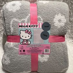 hello kitty super soft twin blanket