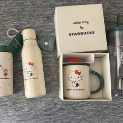 Starbucks Hello Kitty Collection 