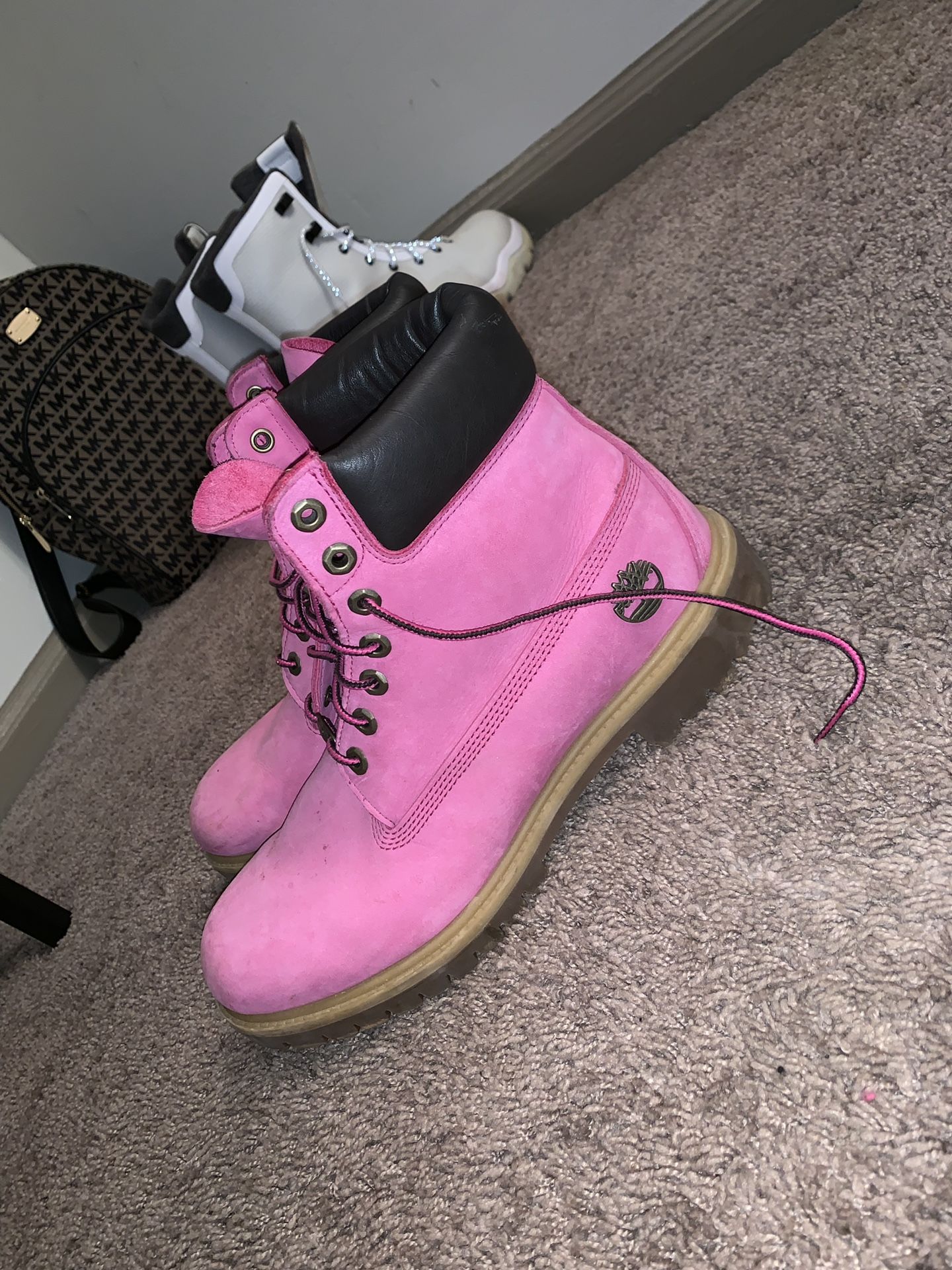 Men’s Timberland Boot Susan G. Komen (PINK, 10.5)