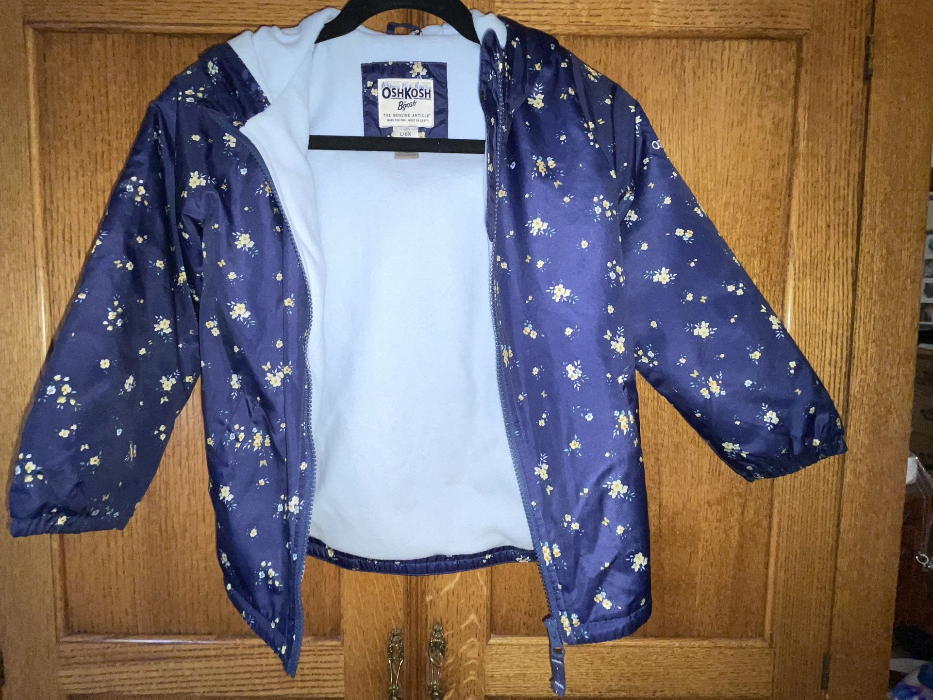 Oshkosh Girls Blue Jacket. 6X