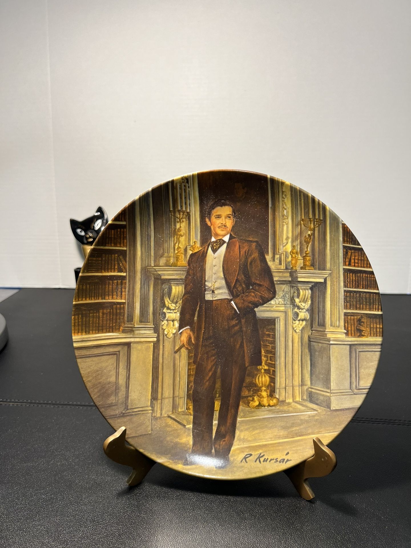 Knowles 1981 Rhett Gone With The Wind 4th Plate By Raymond Kursar