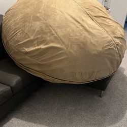 Camel - Cocoon Bean Bag Chair 6'