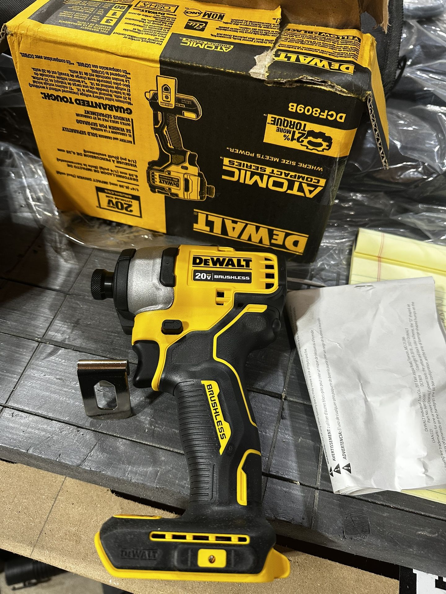 ATOMIC 20V MAX Cordless Brushless Compact 1/4 in. Impact Driver (Tool Only)