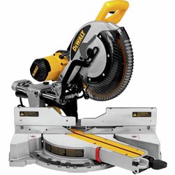 DEWALT DWS780R 12 in Dual Bevel Sliding Compound Miter Saw