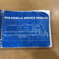 1978 Airstream Excella Service Manual