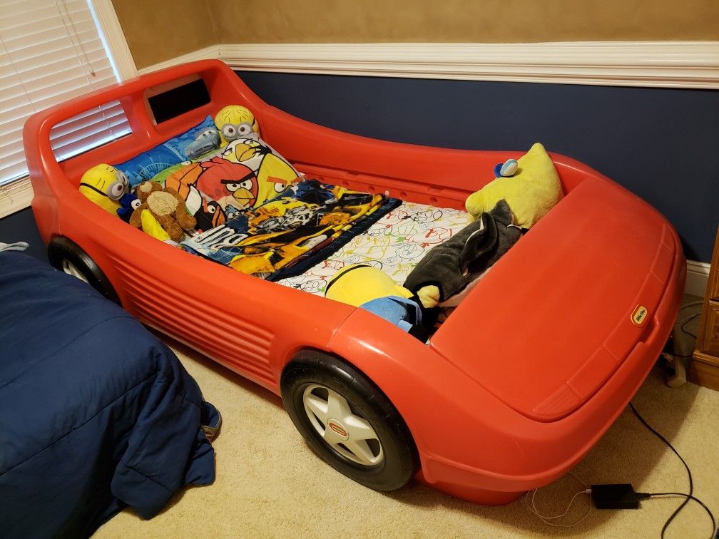 Red Race Car Ferrari Bed Frame
